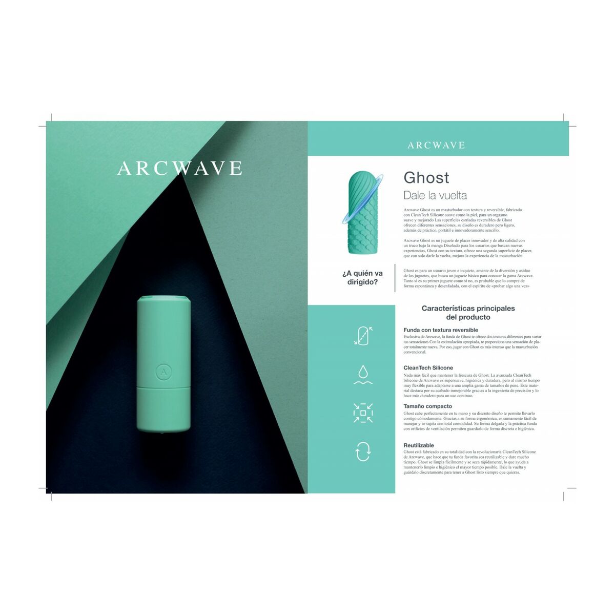 Masturbator Arcwave Schwarz